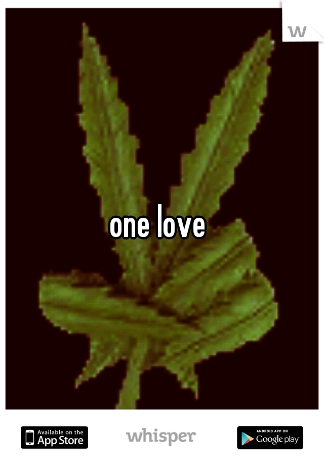 one love 