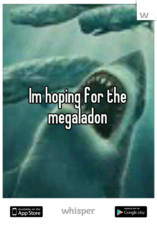 Im hoping for the megaladon 