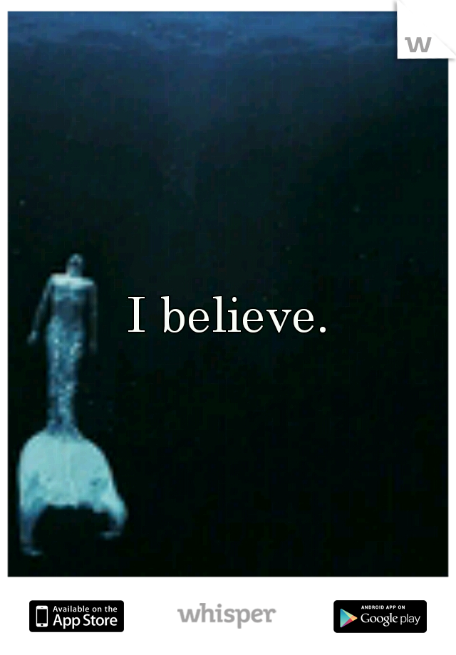 I believe.