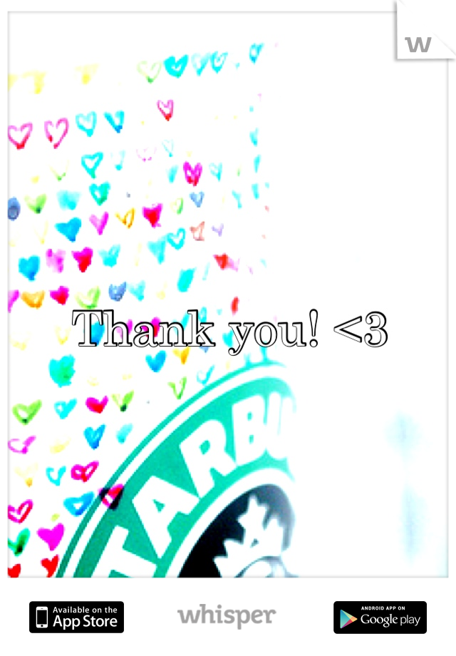 Thank you! <3
