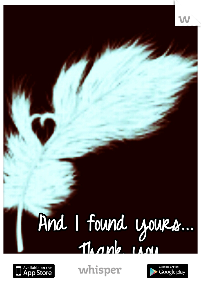 And I found yours... Thank you.