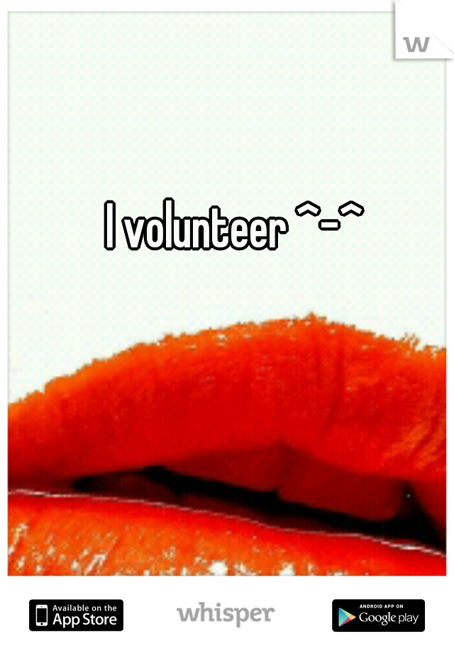 I volunteer ^-^