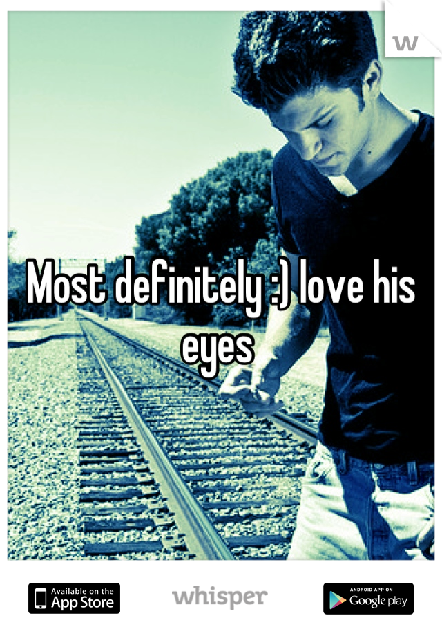 Most definitely :) love his eyes 