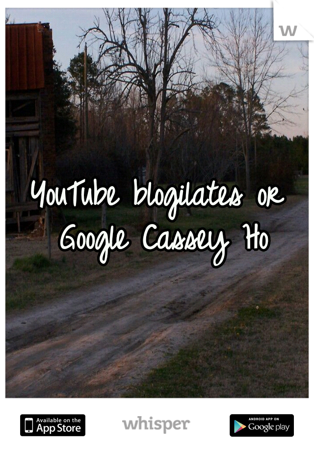 YouTube blogilates or Google Cassey Ho