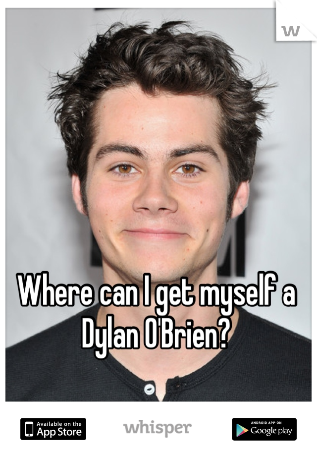 Where can I get myself a Dylan O'Brien?