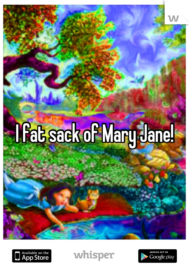 I fat sack of Mary Jane!