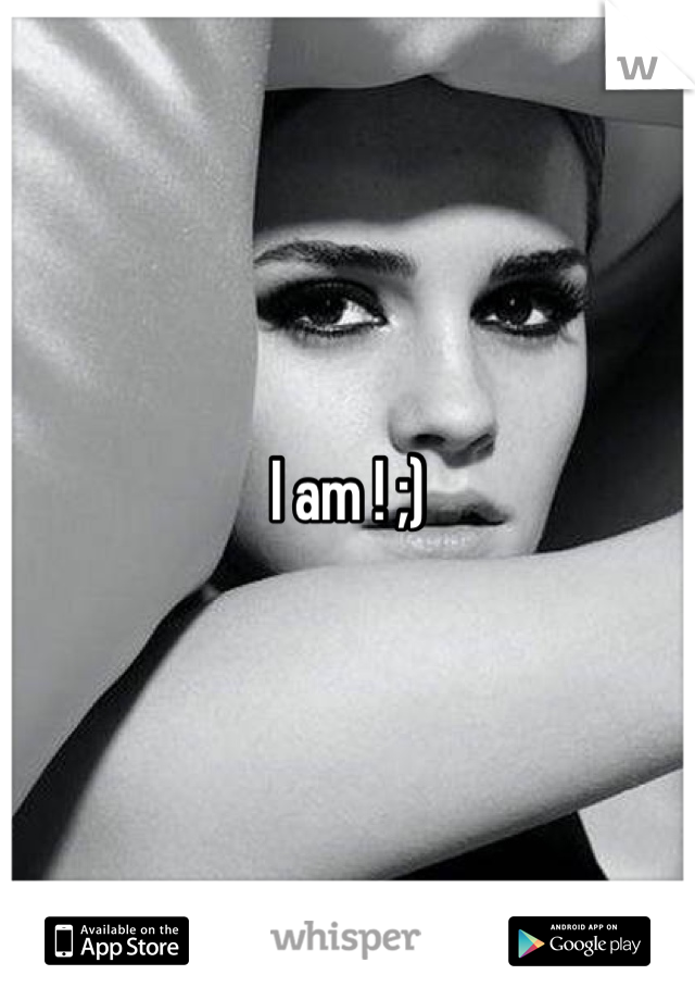 I am ! ;)