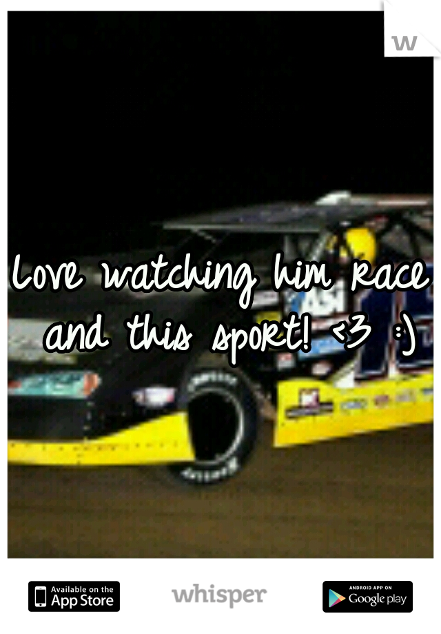 Love watching him race and this sport! <3 :)