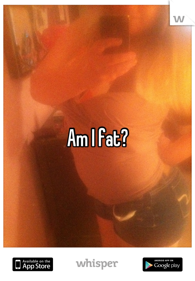 Am I fat?