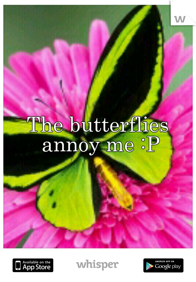 The butterflies annoy me :P