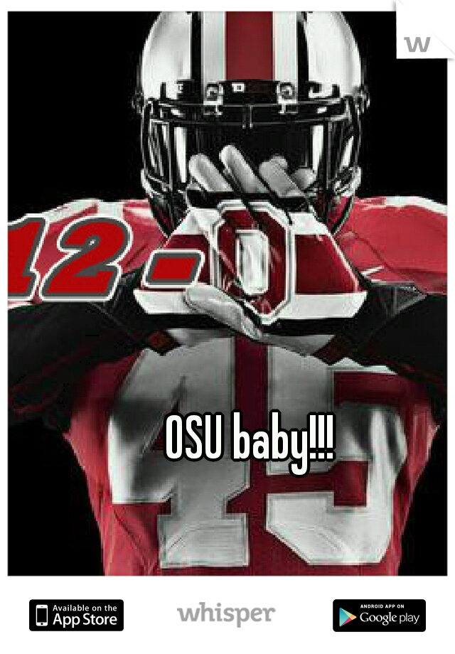 OSU baby!!!