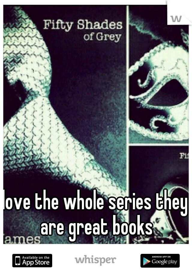 love the whole series they are great books