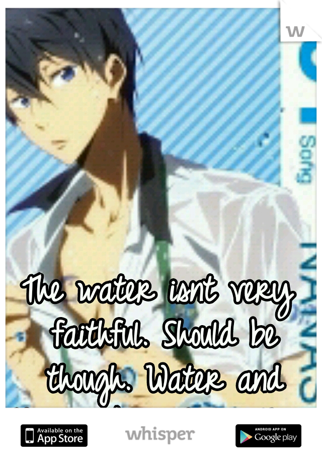 The water isnt very faithful. Should be though. Water and Haru look good together.