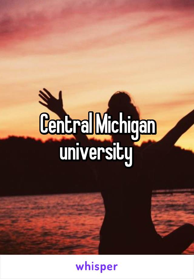 Central Michigan university 