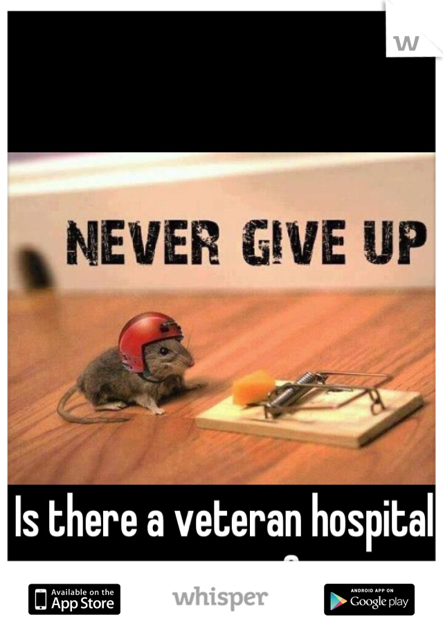 Is there a veteran hospital near you?