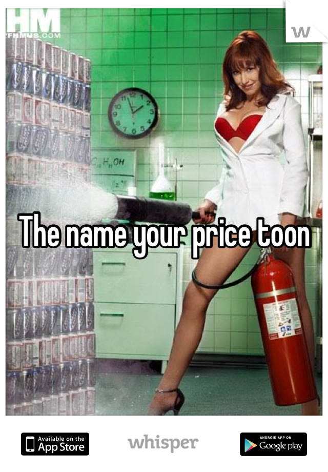 The name your price toon