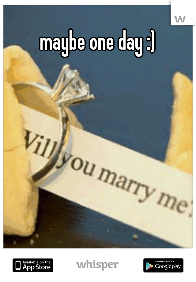 maybe one day :) 