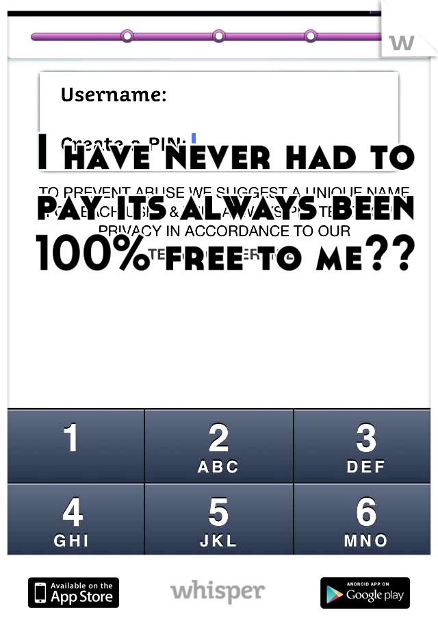 I have never had to pay its always been 100% free to me??