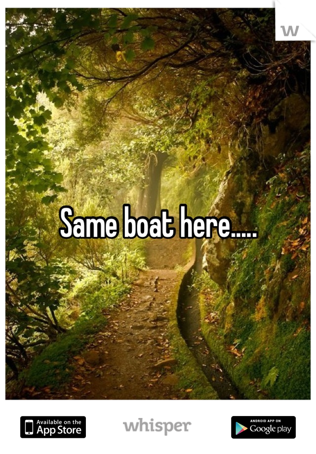 Same boat here.....