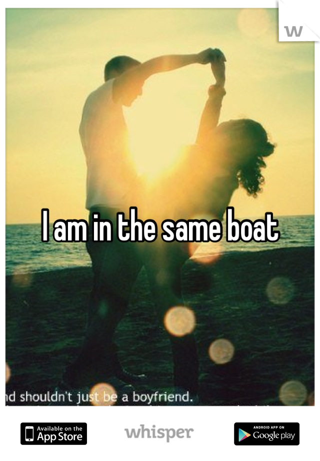 I am in the same boat