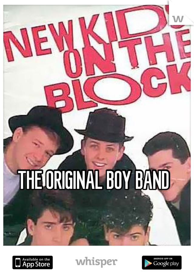 THE ORIGINAL BOY BAND