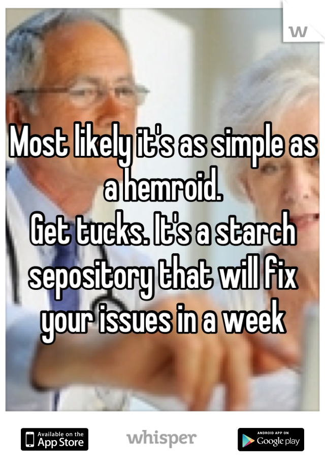 Most likely it's as simple as a hemroid. 
Get tucks. It's a starch sepository that will fix your issues in a week