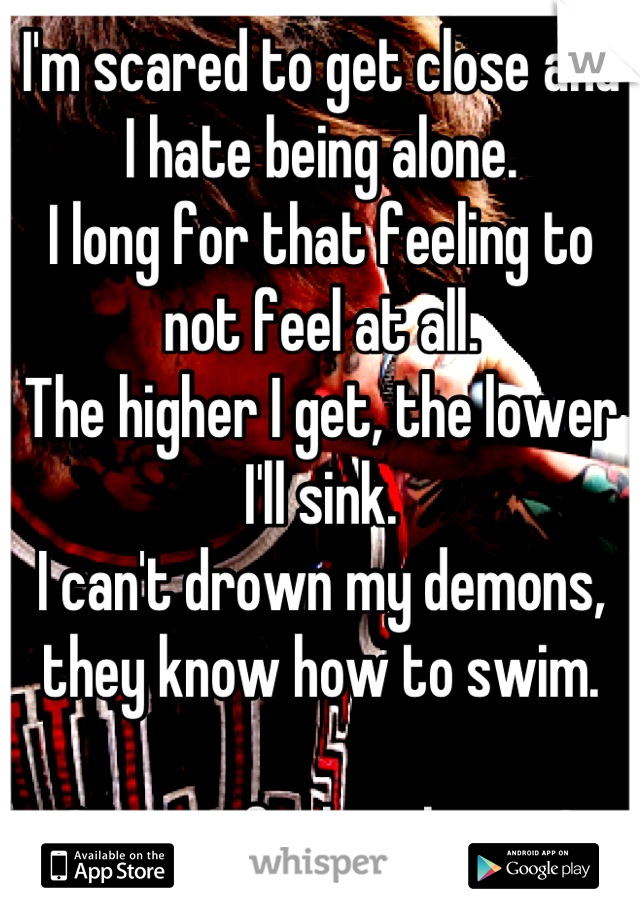 I'm scared to get close and I hate being alone.
I long for that feeling to not feel at all.
The higher I get, the lower I'll sink.
I can't drown my demons, they know how to swim.

Can you feel my heart?

Can you hear the silence?
Can you see the dark?
Can you fix the broken?
Can you feel... can you feel my heart?




Thanks to Gabe for adding these lyrics.
Thanks to Olivia, Abby, Grace, David Kroll, Amadeaus for correcting these lyrics.

Submit Corrections BRING ME THE HORIZON Lyrics A-Z Lyrics
 Send "Can You Feel My Heart" Ringtone to your Cell 
Powered by 
Share on www.amazon.comMP3  Share on emailEmail  Share on printPrint
Enter artist/album/song to search lyrics for:

 
Advertise Here Privacy Policy DMCA Policy Contact Us
BRING ME THE HORIZON lyrics are property and copyright of their owners.
"Can You Feel My Heart" lyrics provided for educational purposes and personal use only.
Copyright © 2000-2013 AZLyrics.com

