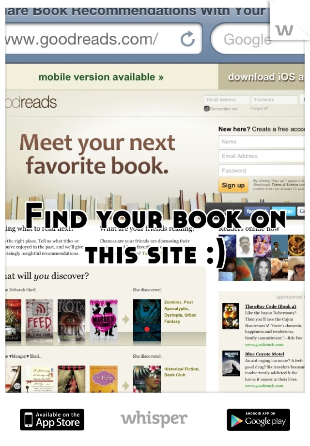 Find your book on this site :)