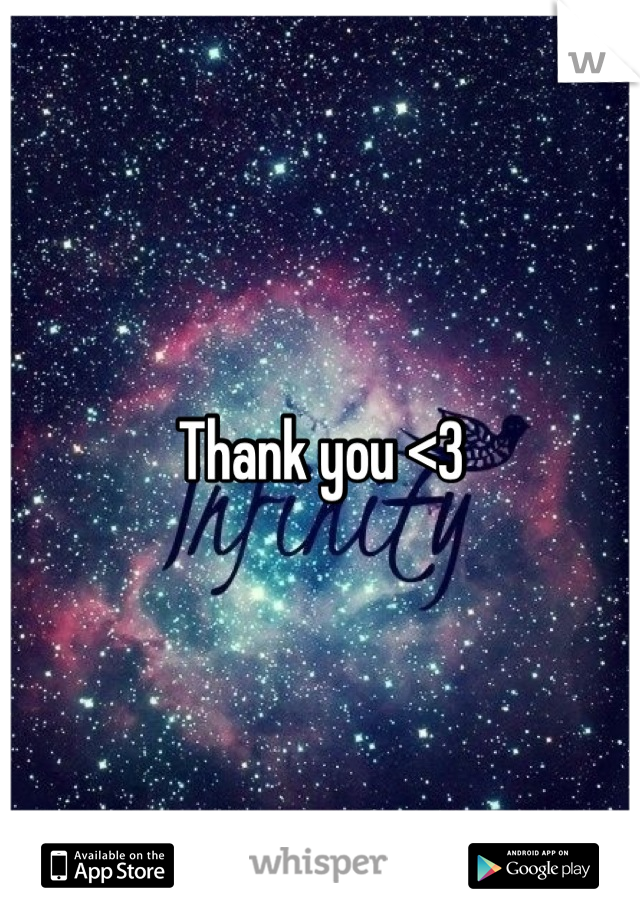 Thank you <3