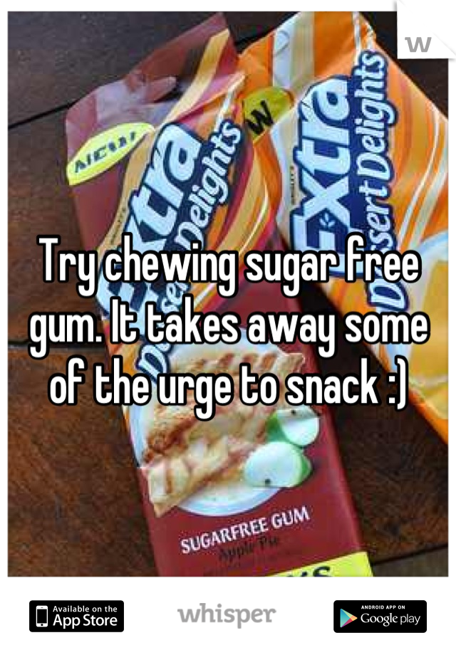 Try chewing sugar free gum. It takes away some of the urge to snack :)