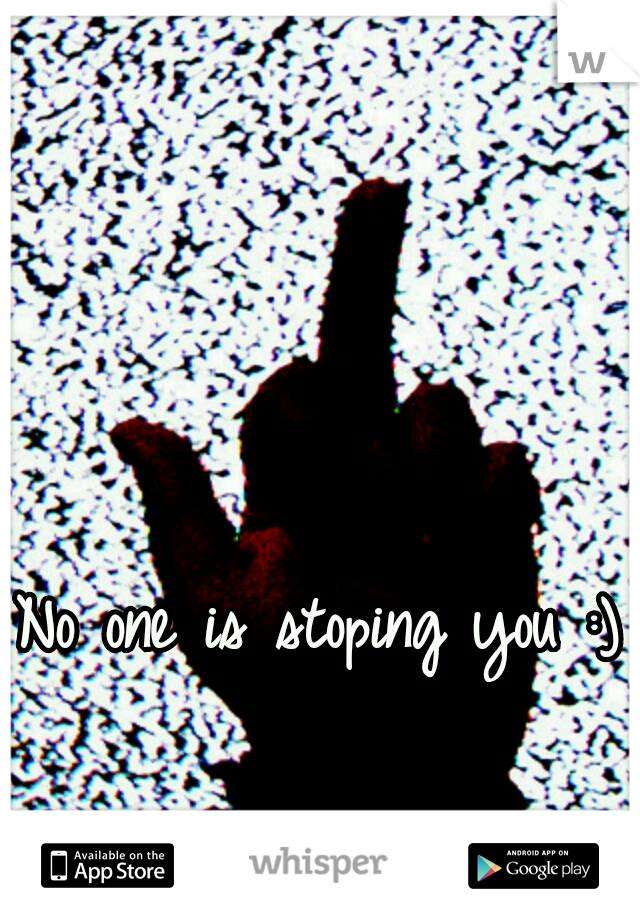 No one is stoping you :) 