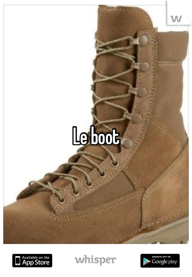 Le boot