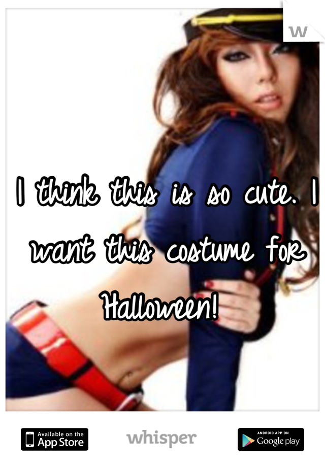 I think this is so cute. I want this costume for Halloween! 