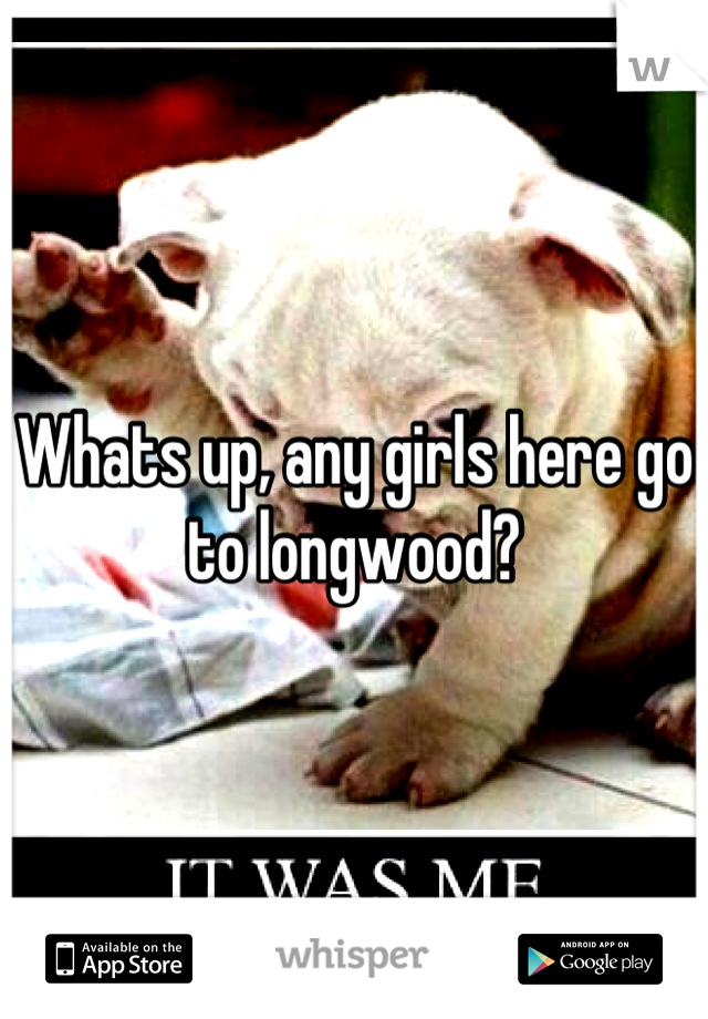 Whats up, any girls here go to longwood?