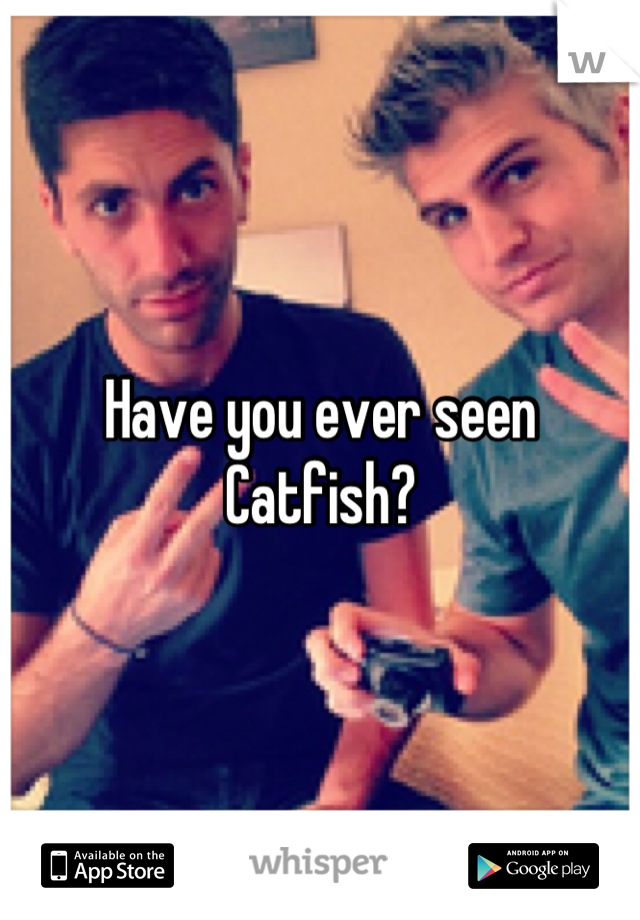 Have you ever seen Catfish?