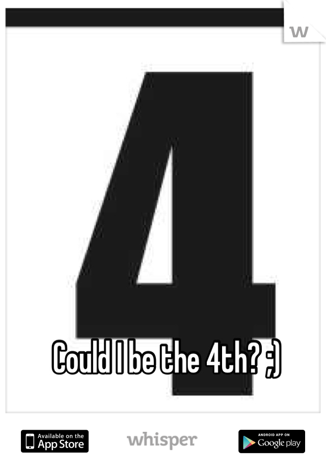 Could I be the 4th? ;)