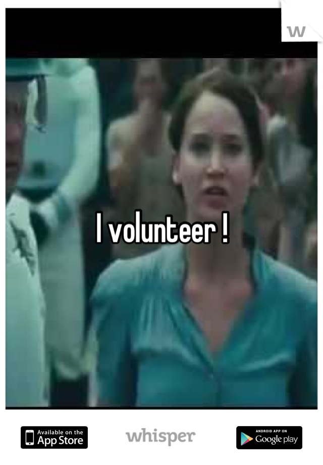 I volunteer !
