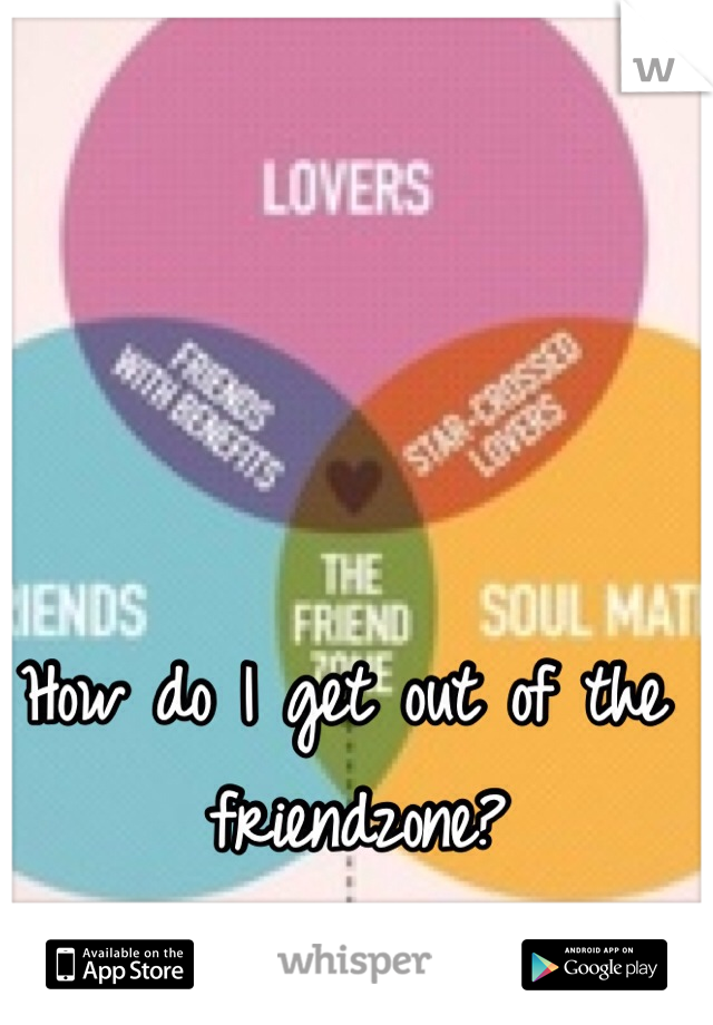 How do I get out of the friendzone?