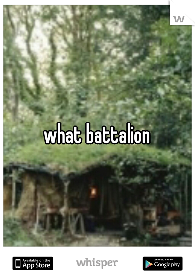 what battalion