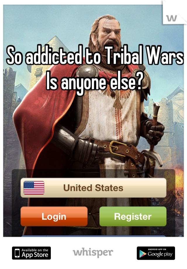 So addicted to Tribal Wars 
Is anyone else?