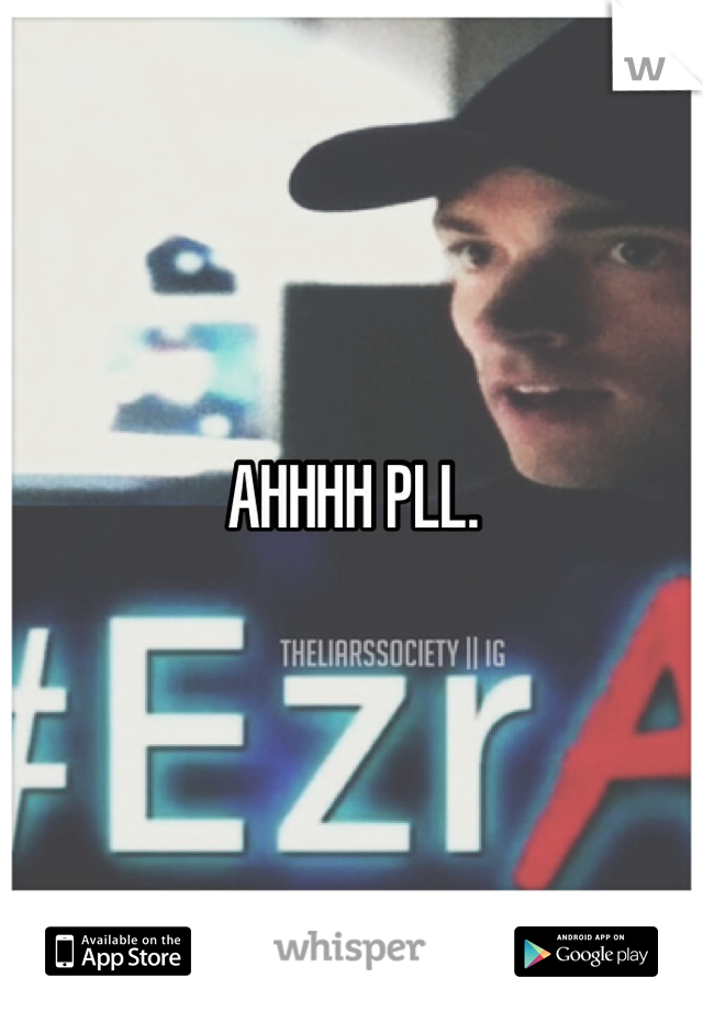 AHHHH PLL.