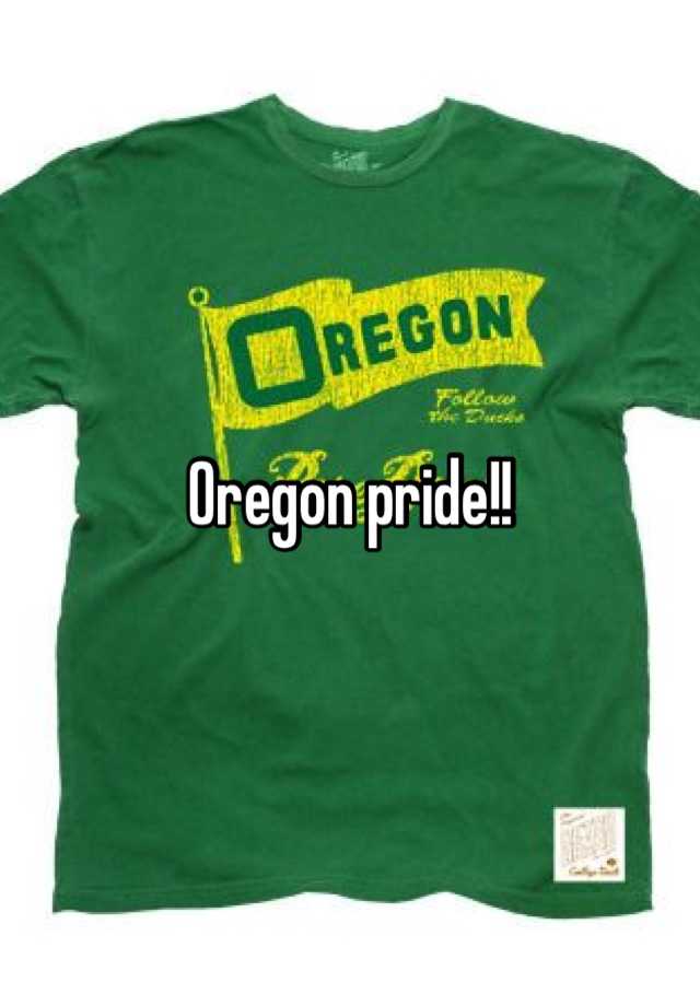 Oregon pride!!