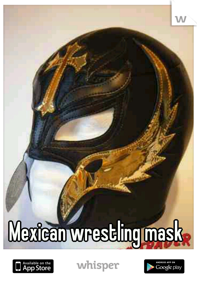 Mexican wrestling mask