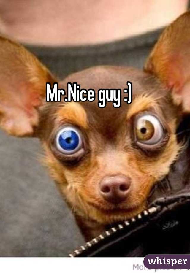 Mr.Nice guy :)