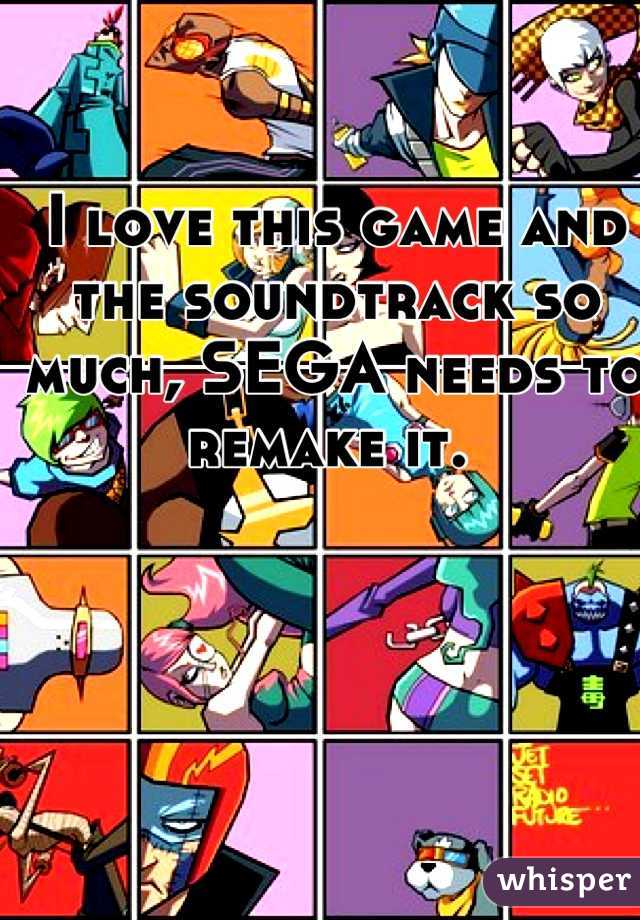 I love this game and the soundtrack so much, SEGA needs to remake it. 