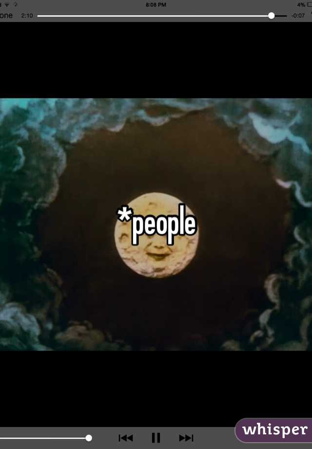 *people