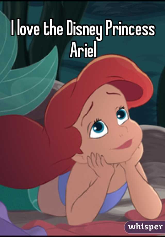 I love the Disney Princess Ariel