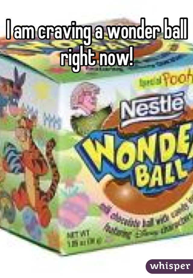 I am craving a wonder ball right now!







