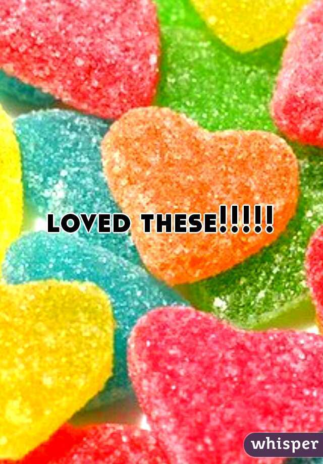 loved these!!!!!