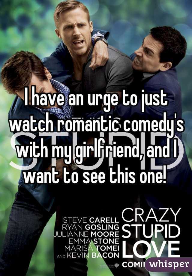 I have an urge to just watch romantic comedy's with my girlfriend, and I want to see this one! 